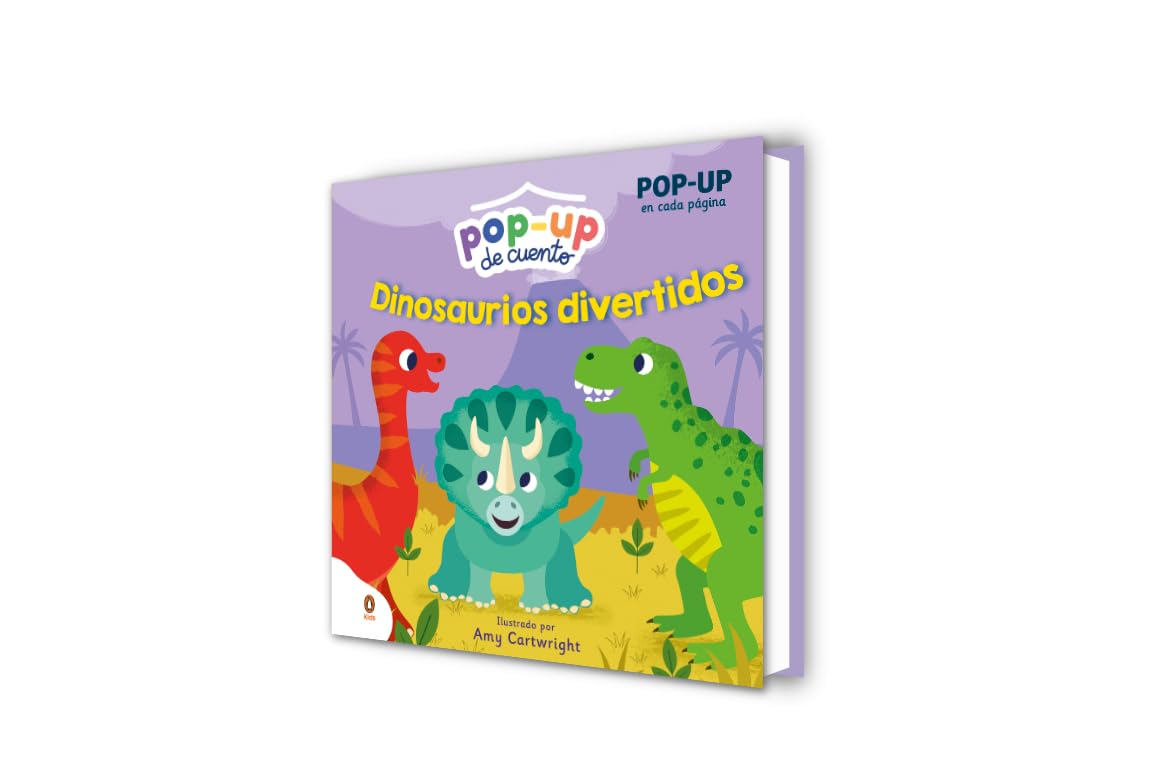 Dinosaurios divertidos (Pop-up de cuento): Con Pop-Up en cada página para niños y niñas book