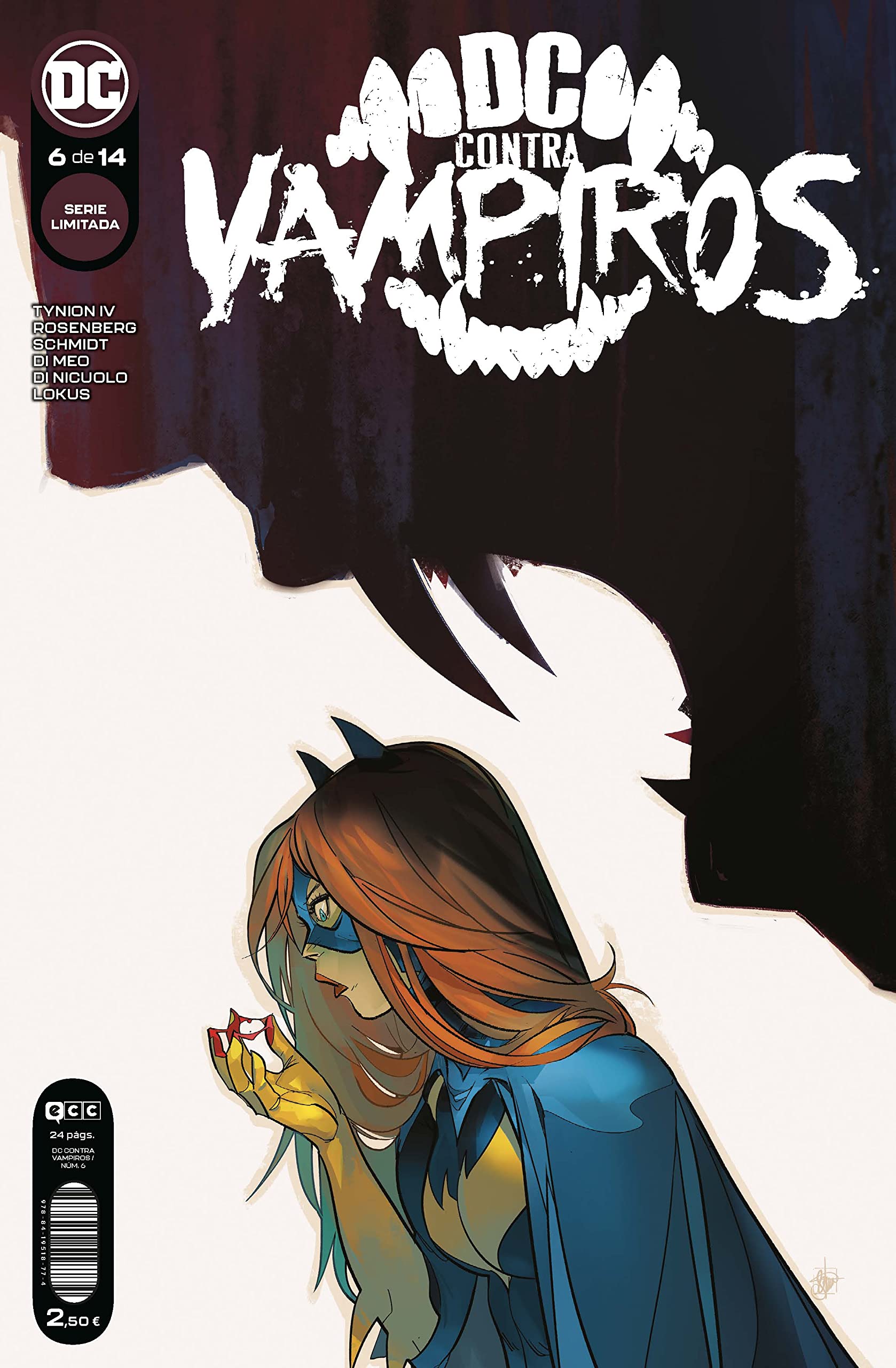 DC contra vampiros núm. 6 de 14 book