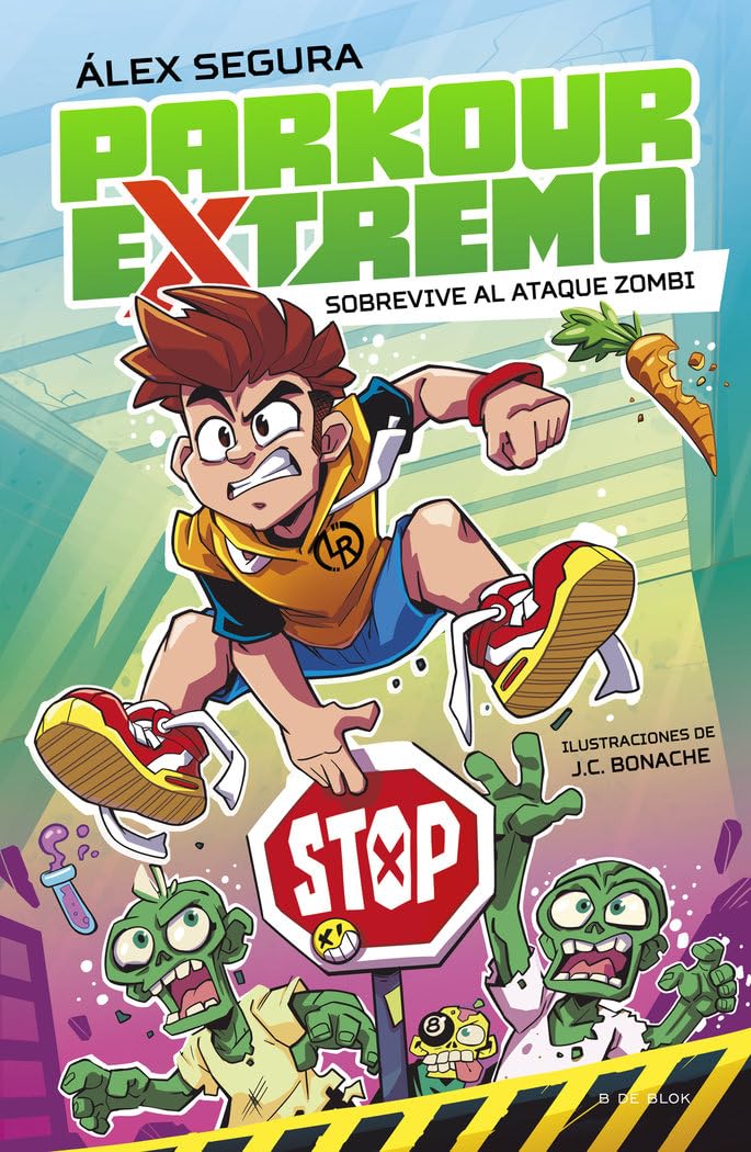 Parkour Extremo 1 - Sobrevive al ataque zombi (Libros de deportes, Band 1) Novels & Short Stories