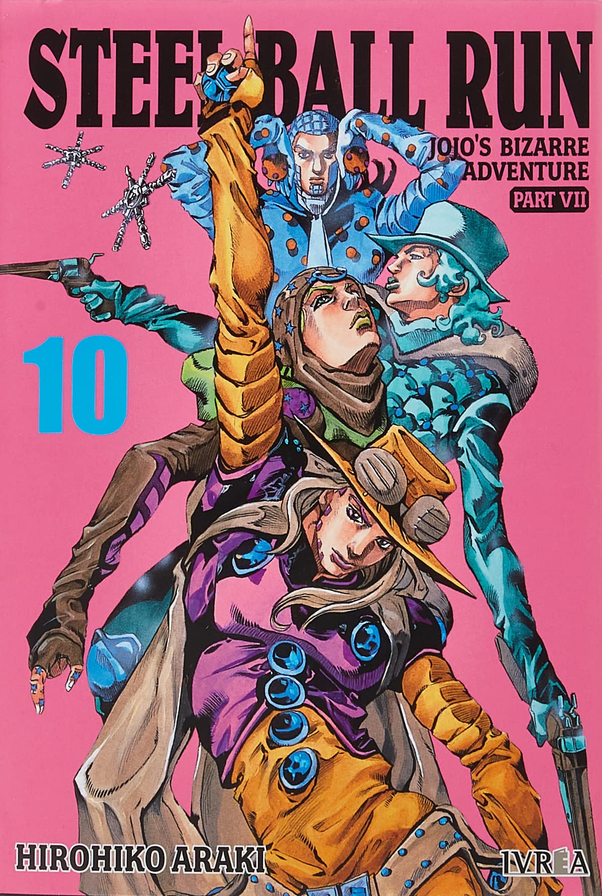 Jojo's Bizzarre Adventure Parte 7: Steel Ball Run 10 Manga