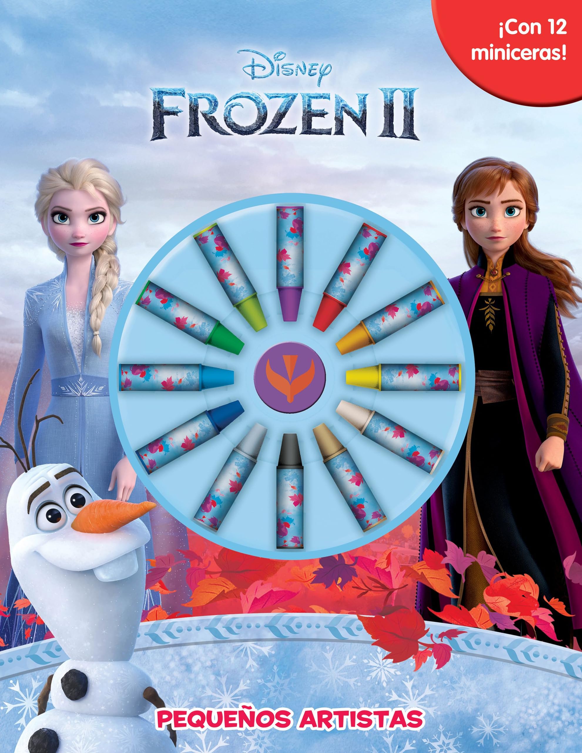 Frozen 2. Pequeños artistas: ¡Con 12 miniceras! (Disney. Frozen 2) Tiptoi & Games