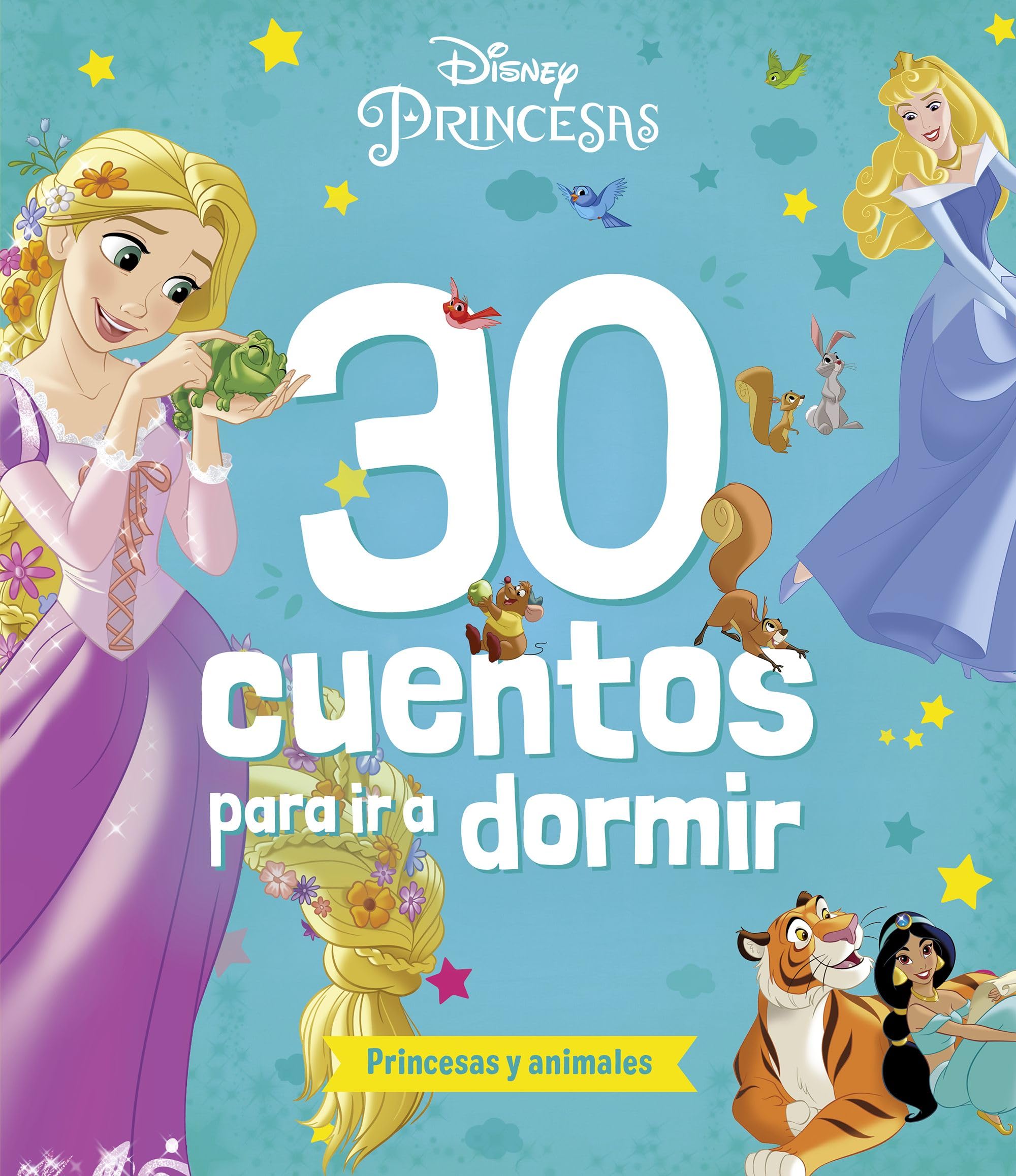 Princesas. 30 cuentos para ir a dormir. Princesas y animales: Recopilatorio de cuentos book