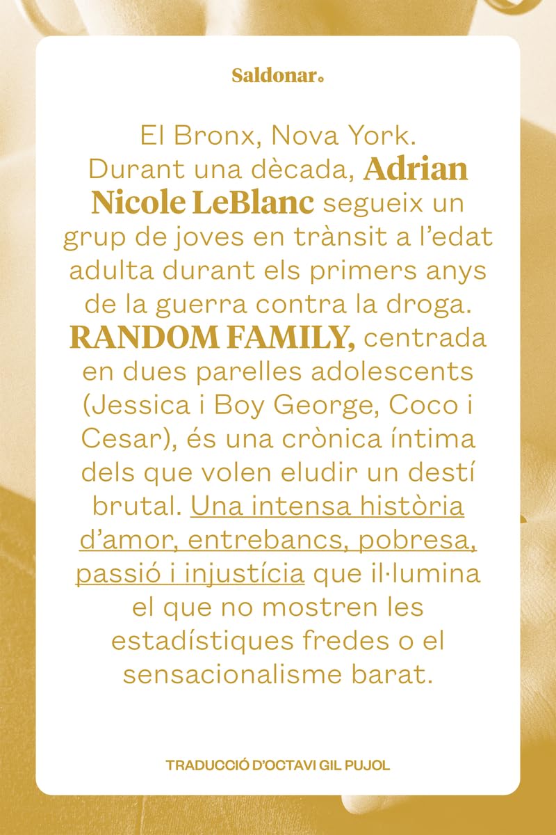Random Family: Una intensa història d'amor, entrebancs, pobresa, passió i injustícia (Contrastos, Band 4) Essays & Short Stories