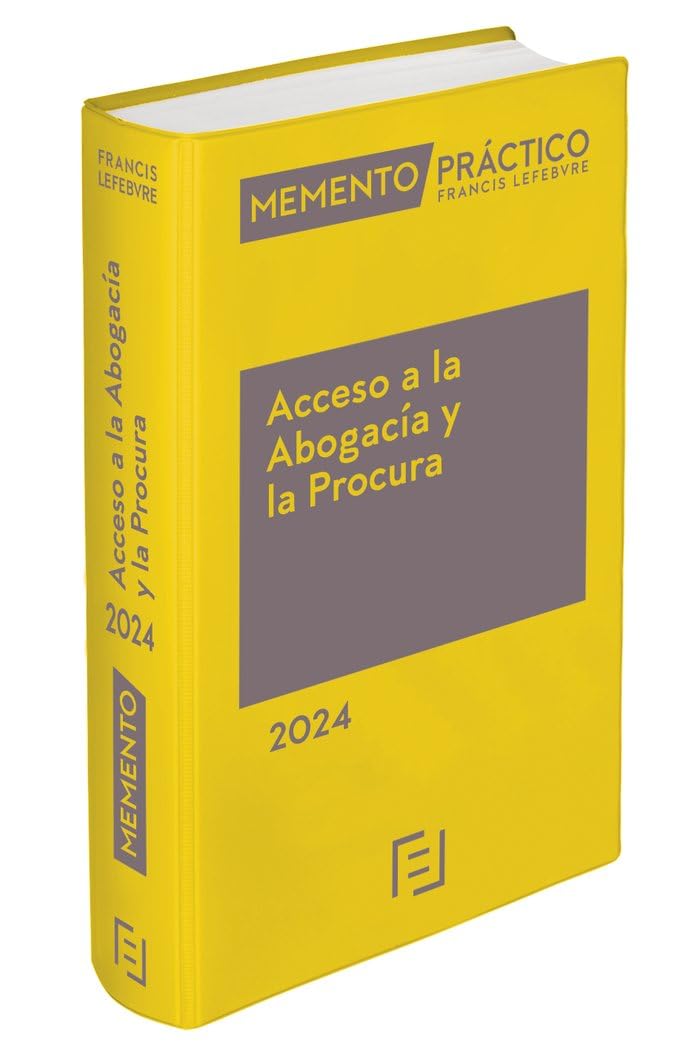 Memento Acceso a la Abogacía y la Procura 2024 Law