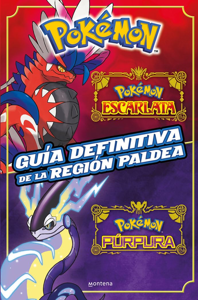 Guía definitiva de la región Paldea (Libro oficial) (Guía Pokémon): Pokémon Escarlata | Pokémon Púrpura Tiptoi & Games