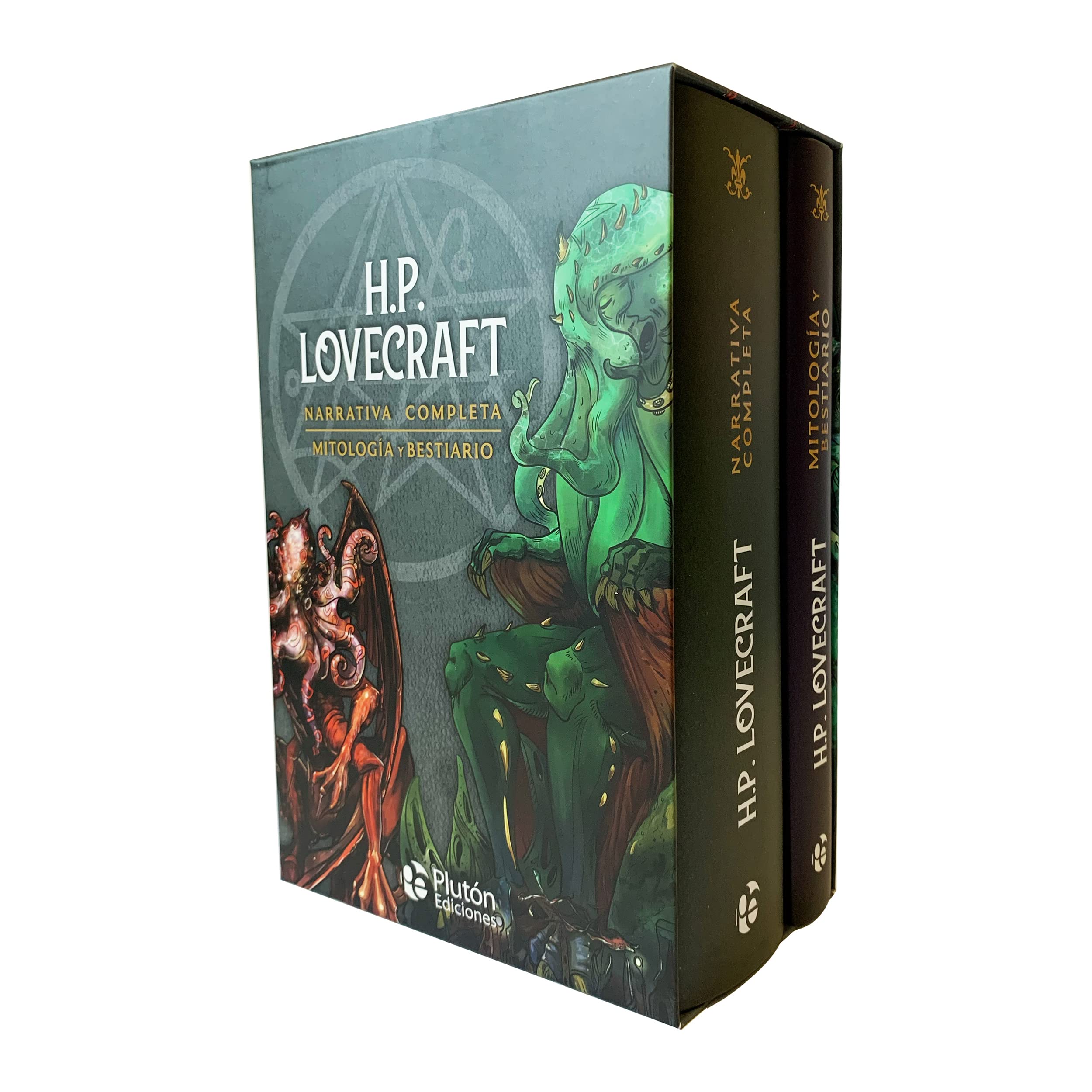 Pack H.P. Lovecraft - Narrativa Completa - Mitología y Bestiario (Colección Oro) Horror & Mystery