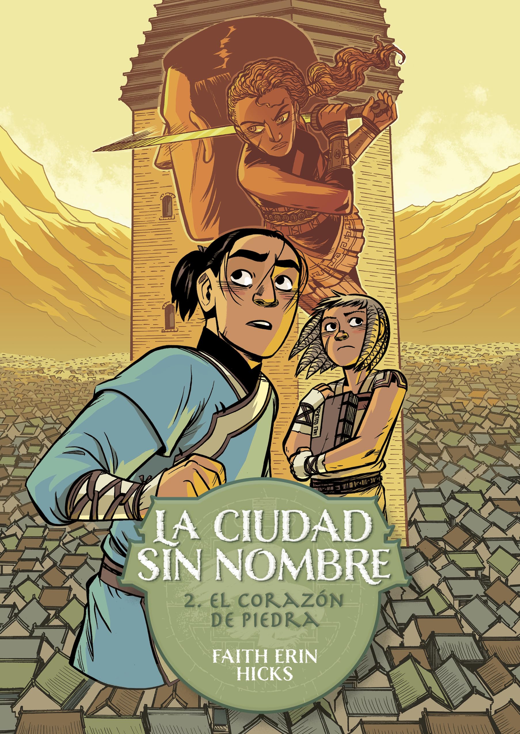 La Ciudad Sin Nombre 2. El corazón de piedra (Txikiberri) Manga