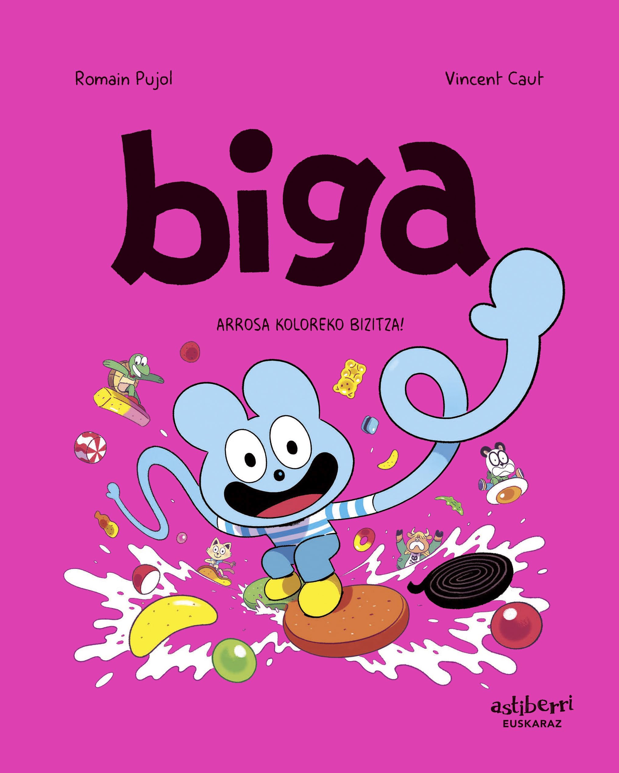 Biga 6. Arrosa koloreko bizitza! book