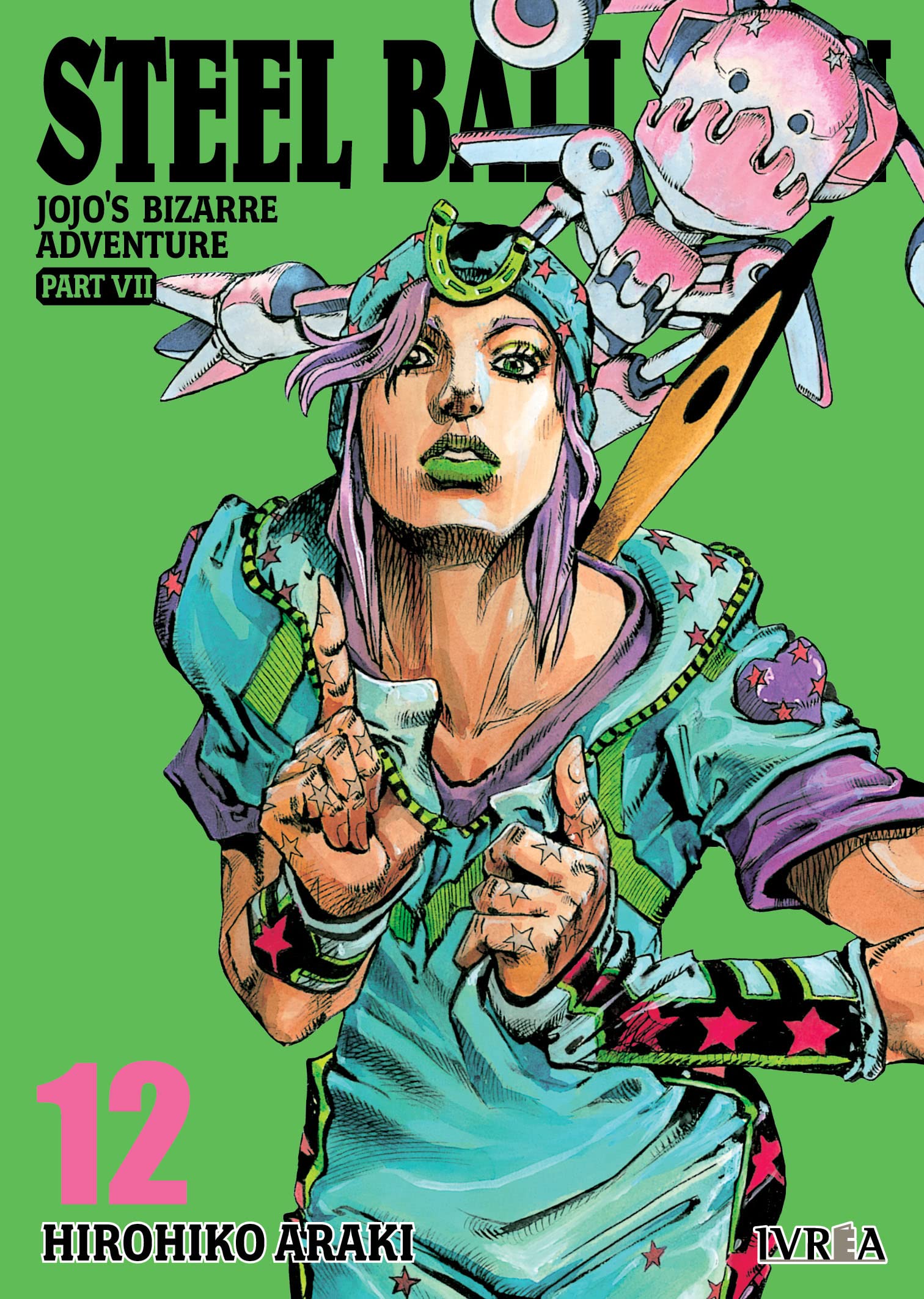 JOJOS Bizarre Adventure Teil 7 Steel Ball RUN 12 Books