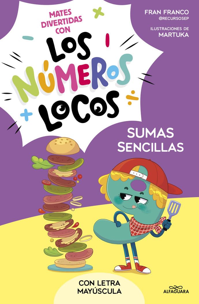 Los Números Locos 3 - Sumas sencillas (con letra mayúscula) book