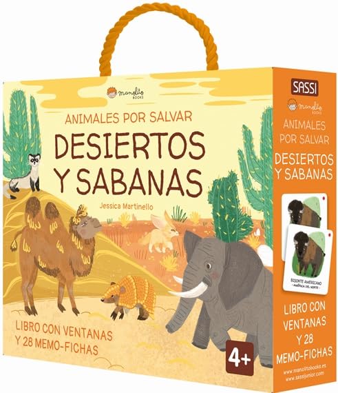 Animales Por Salvar Desiertos Y Sabana (Libros de actividades) Parents & Children