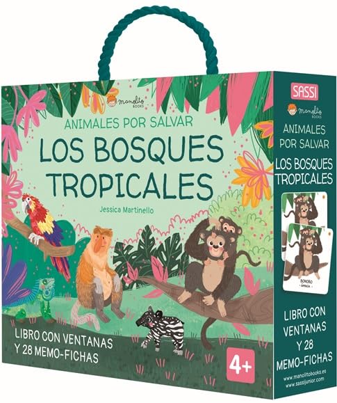 Animales Por Salvar Bosques Tropicales (Libros de actividades) Parents & Children