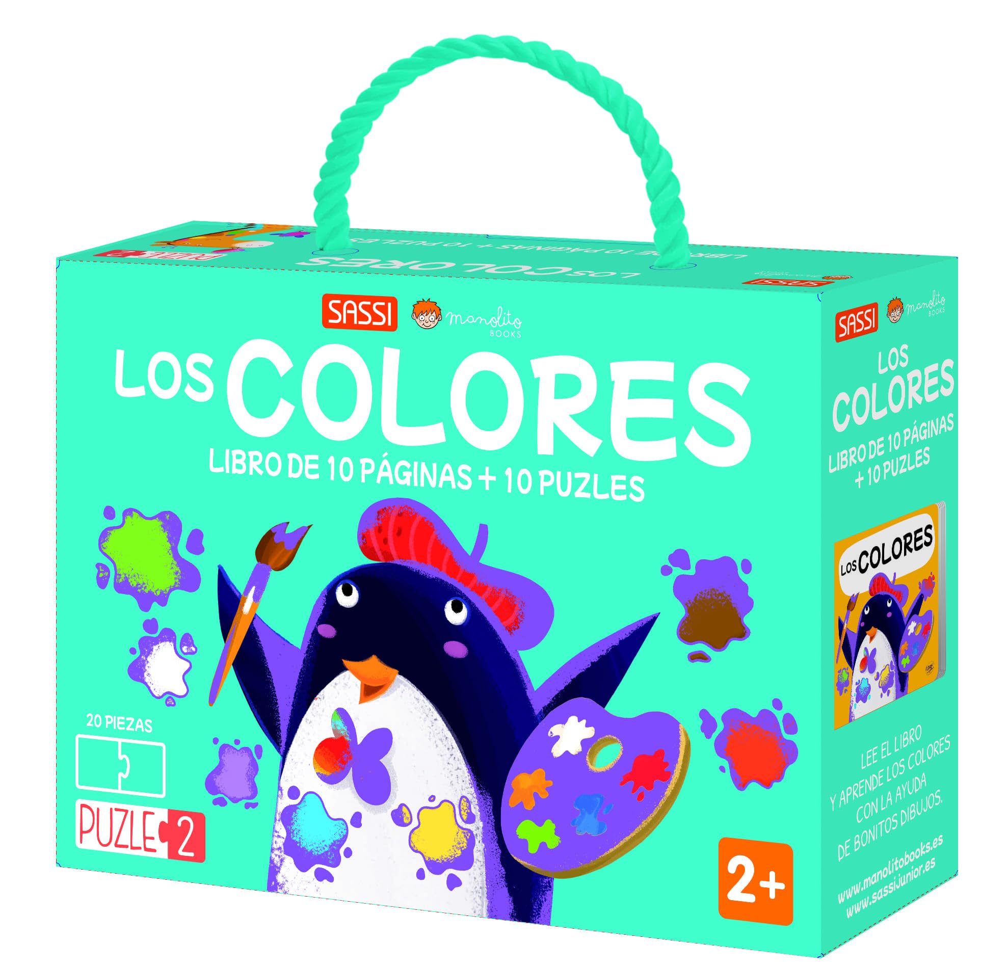 Los Colores (Puzle cuadrado) Tiptoi & Games