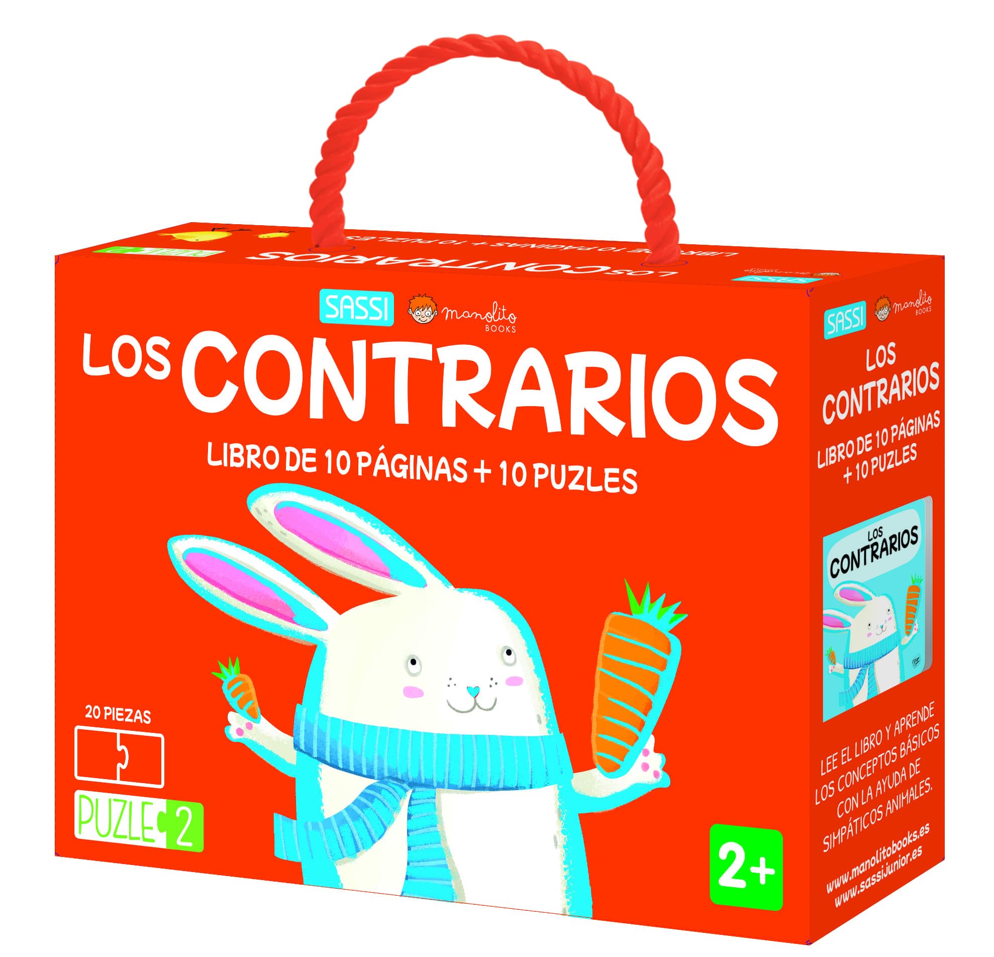 Los Contrarios (Puzle cuadrado) Tiptoi & Games