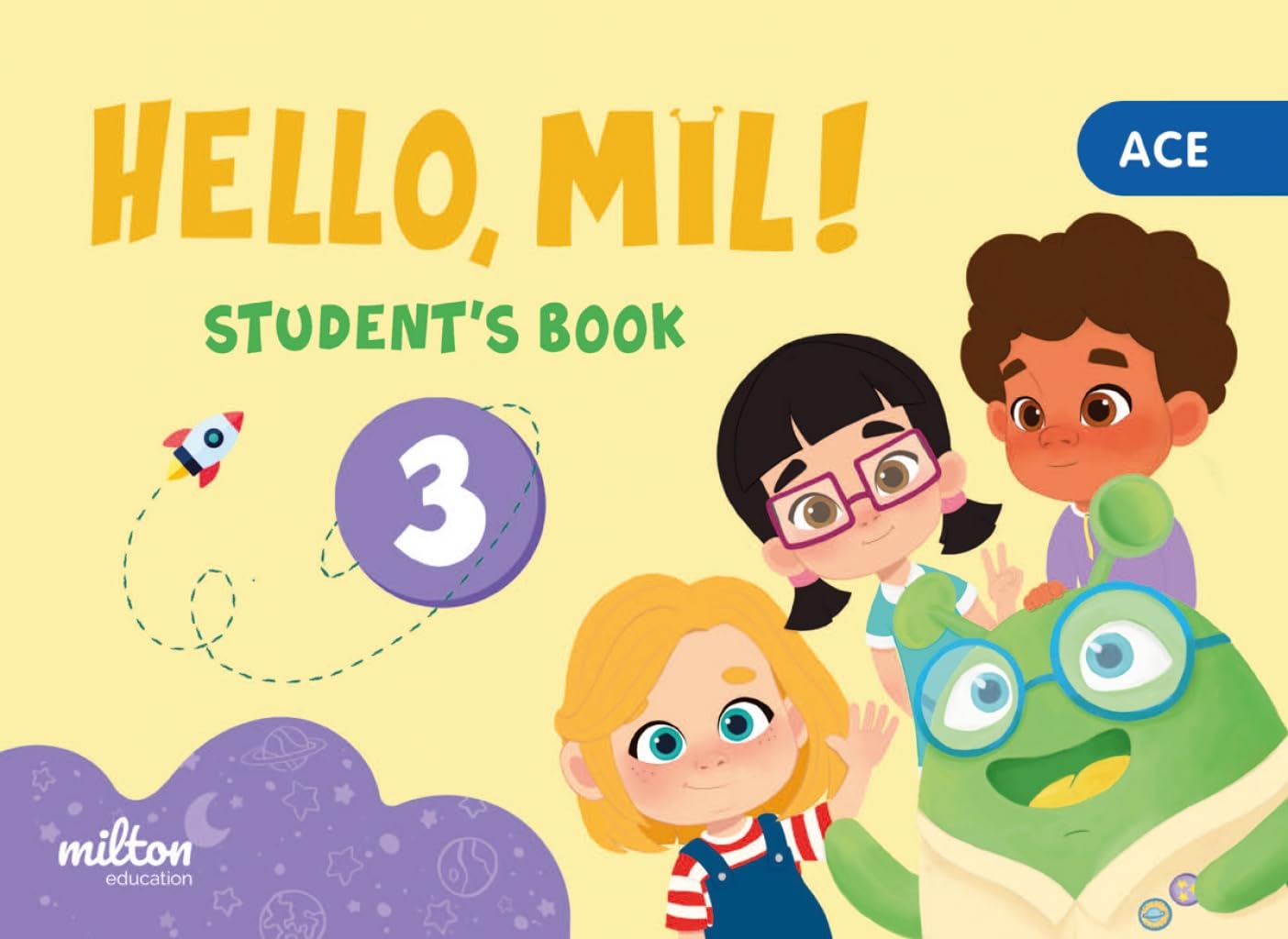 Hello Mil 3 Ace English 3 (CAPS) Infantil Student's Book Foreign Languages ​​& Dictionaries