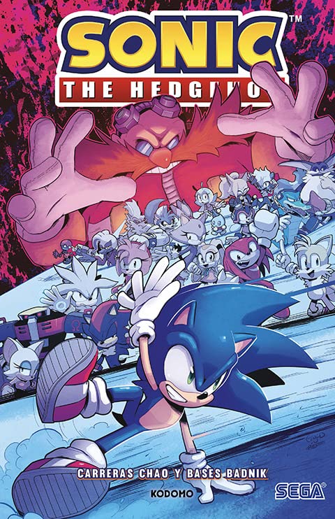 Sonic The Hedgehog: Carreras chao y bases badnik Manga