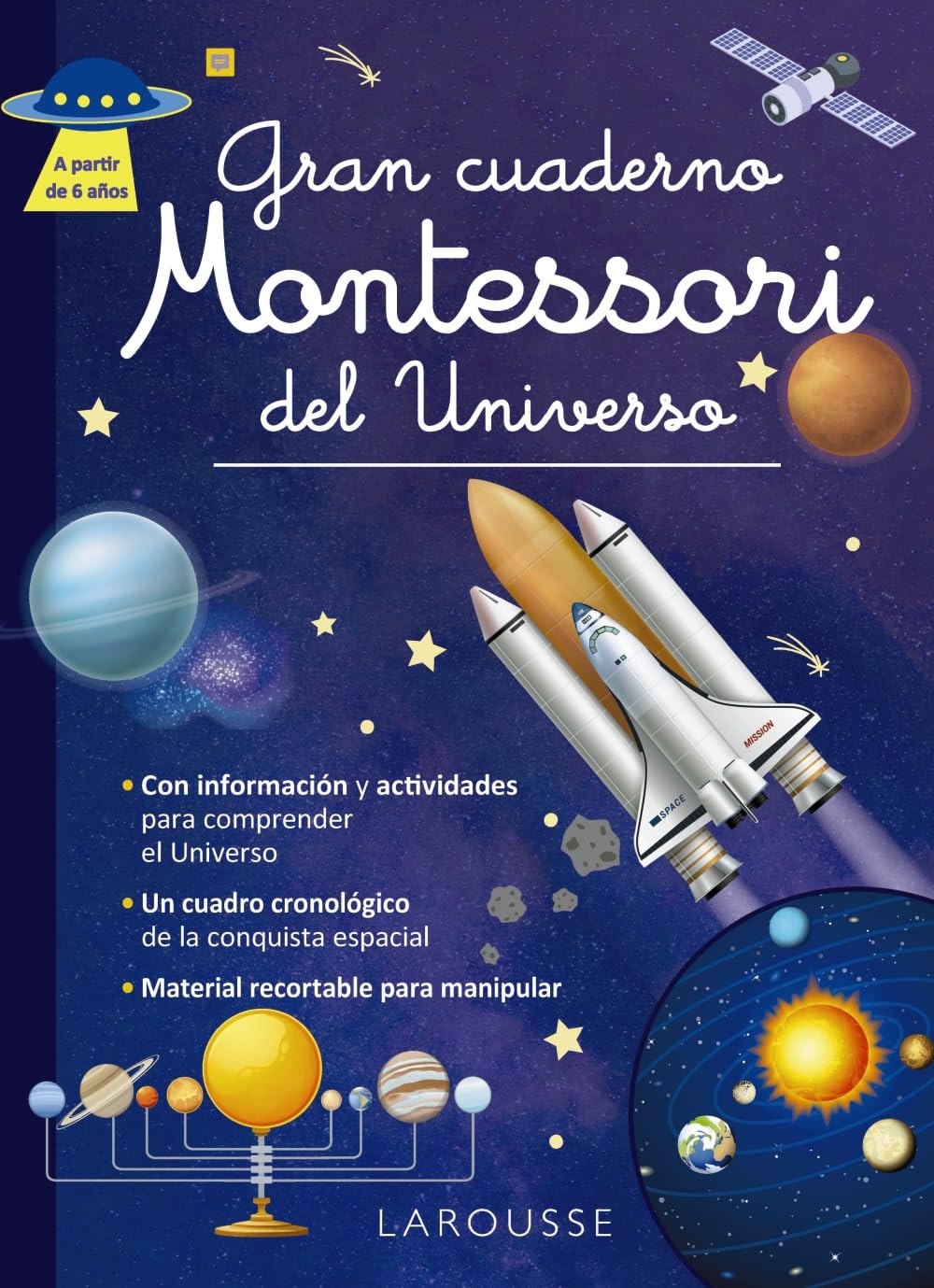 Gran cuaderno Montessori del Universo book