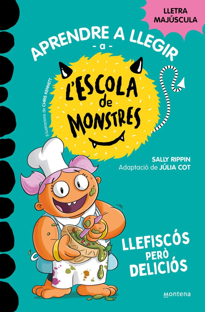 Aprendre a llegir a l'Escola de Monstres 14 - Llefiscós però deliciós: Amb lletra MAJÚSCULA (llibres per a nens a partir de 5 anys) (Montena, Band 14) Non-fiction