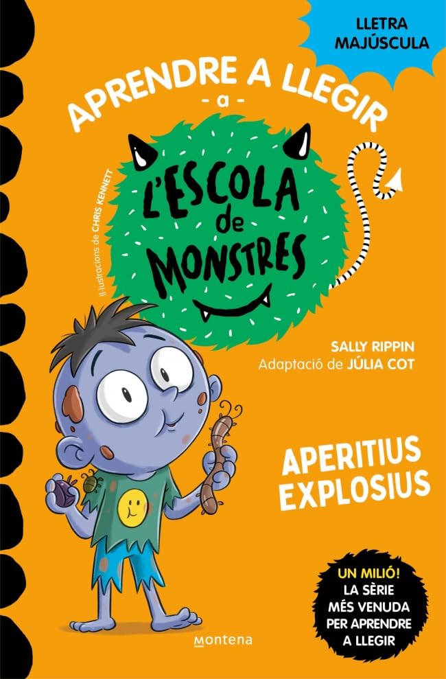 Aprendre a llegir a l'Escola de Monstres 19 - Aperitius explosius: Amb lletra MAJÚSCULA (llibres per a nens a partir de 5 anys) (Montena, Band 19) Non-fiction