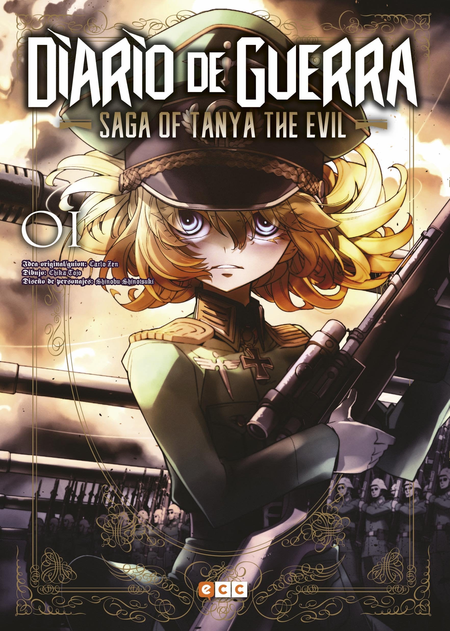 Diario de guerra - Saga of Tanya the evil núm. 01 (Segunda edición) Manga