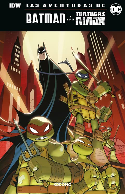 Las aventuras de Batman y las Tortugas Ninja (Biblioteca Super Kodomo) Manga