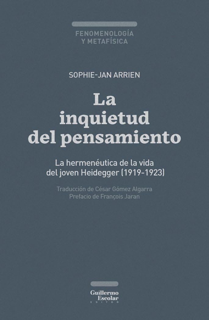 La inquietud del pensamiento Philosophy