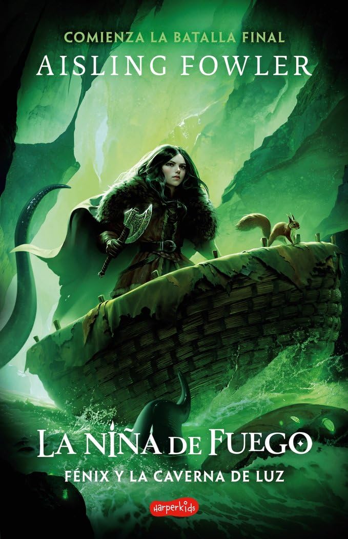 La niña de fuego: Fénix y la caverna de luz (Libro 3) (HarperKids) Novels & Short Stories