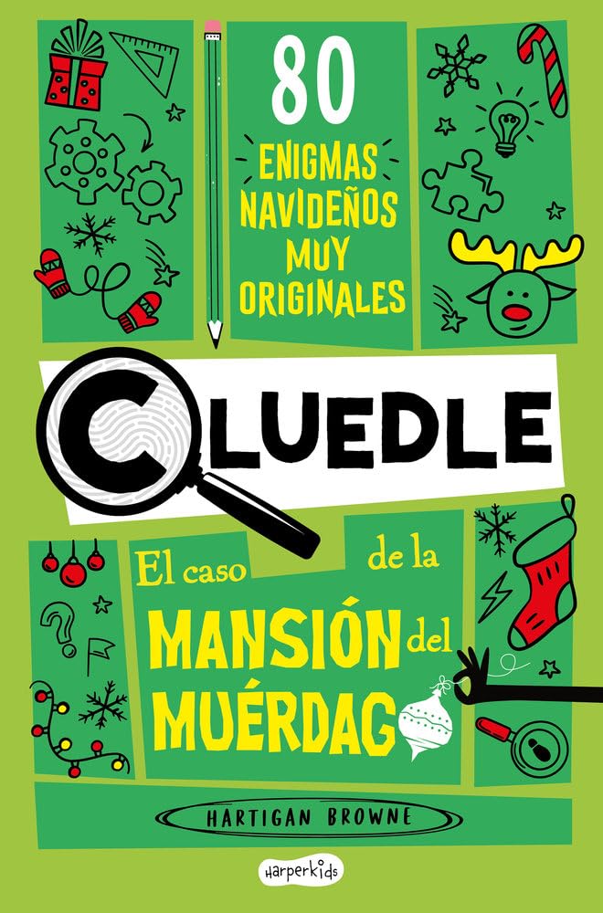 Cluedle: El caso de la Mansión del Muérdago: 80 enigmas muy misteriosos (Libro 3) Novels & Short Stories