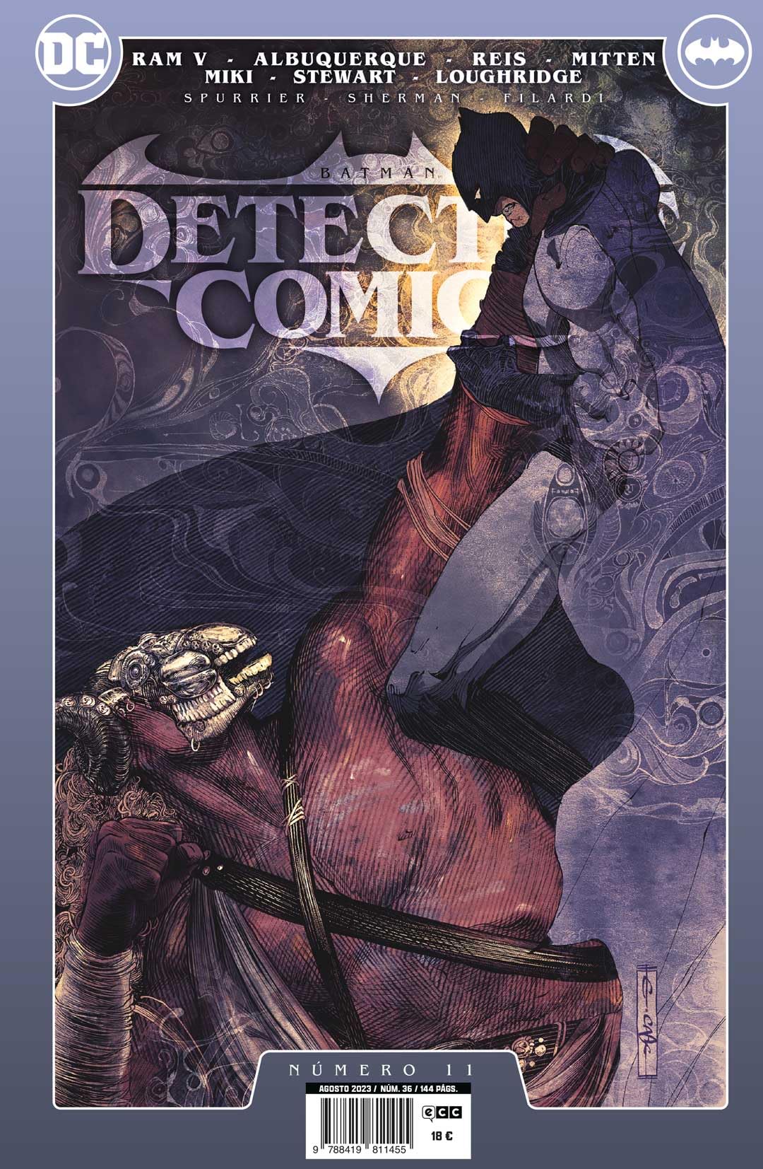 Batman: Detective Comics núm. 11/ 36 Manga