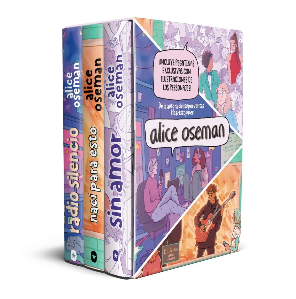 Estuche Alice Oseman: Sin amor, Nací para esto, Radio Silencio: Incluye ilustraciones inéditas de la autora book