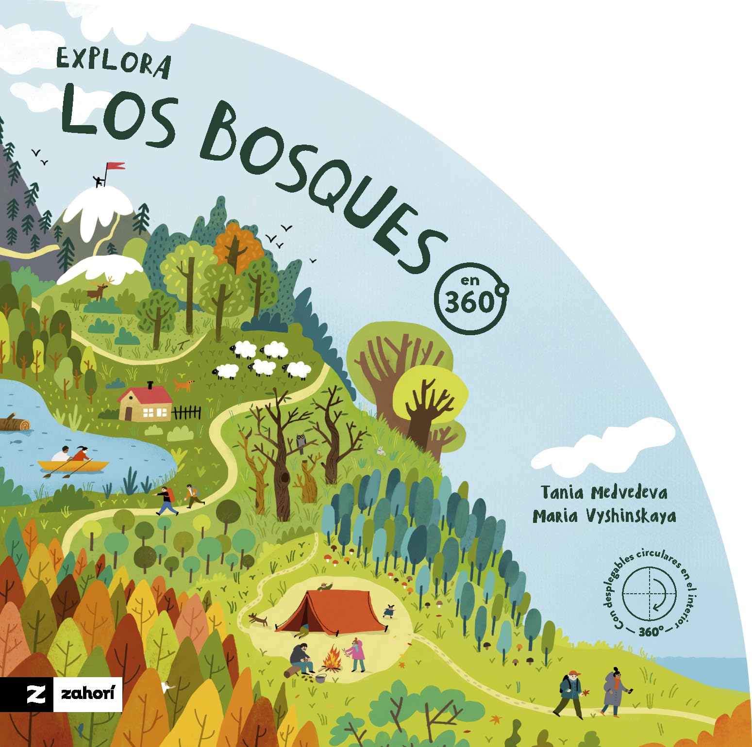 Explora los bosques en 360º book