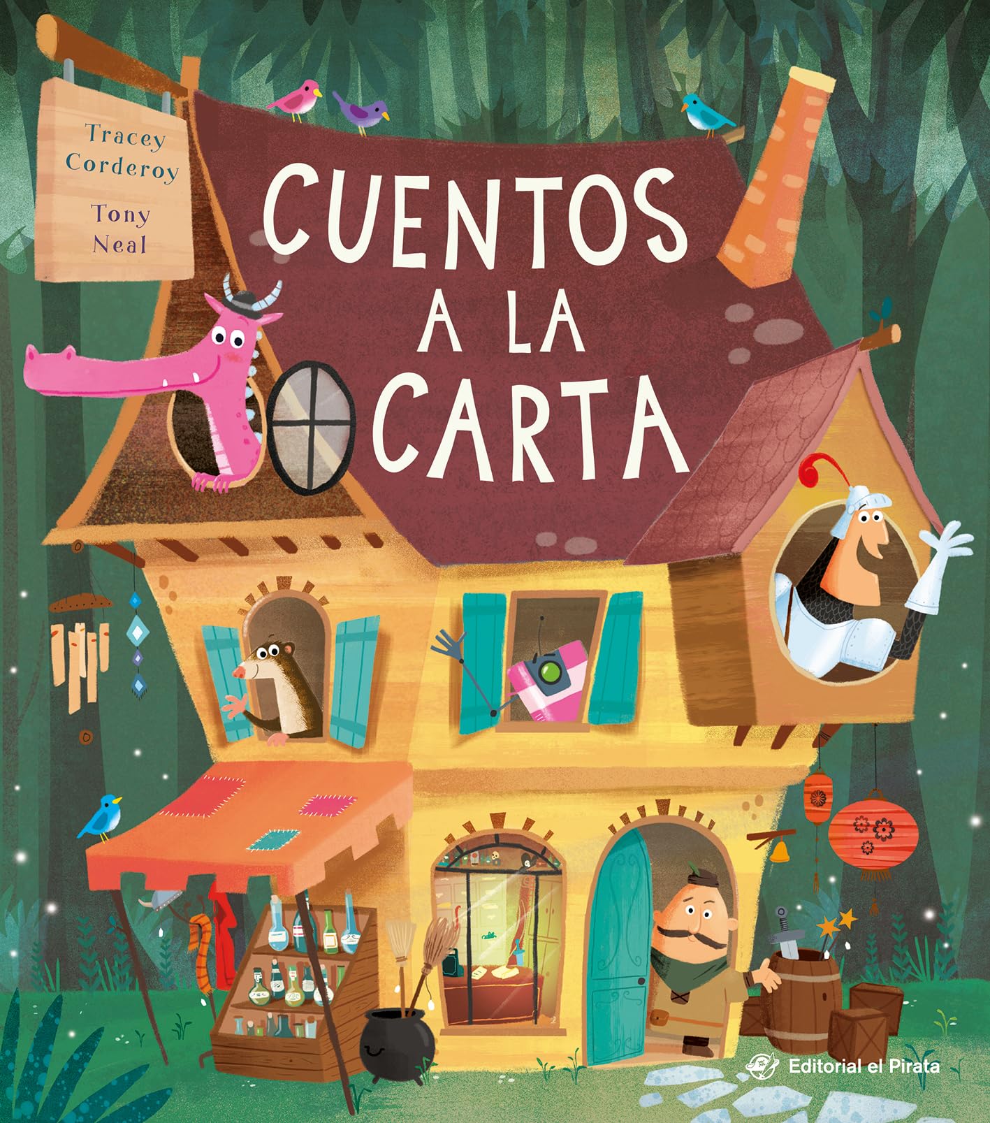 Cuentos a la carta: La emoción de compartir historias y descubrir mundos imaginarios. Libros para niños 2-6 años. Letra de imprenta. book