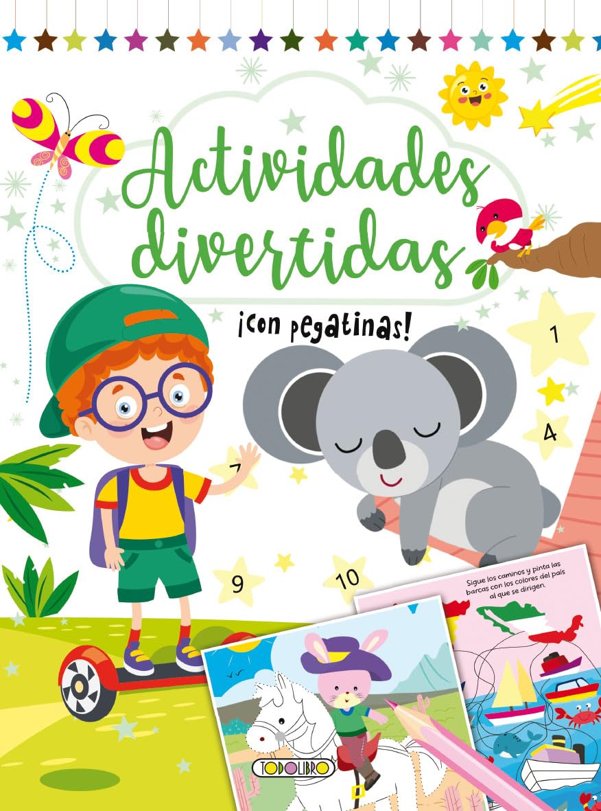 Actividades divertidas 4 Children's books