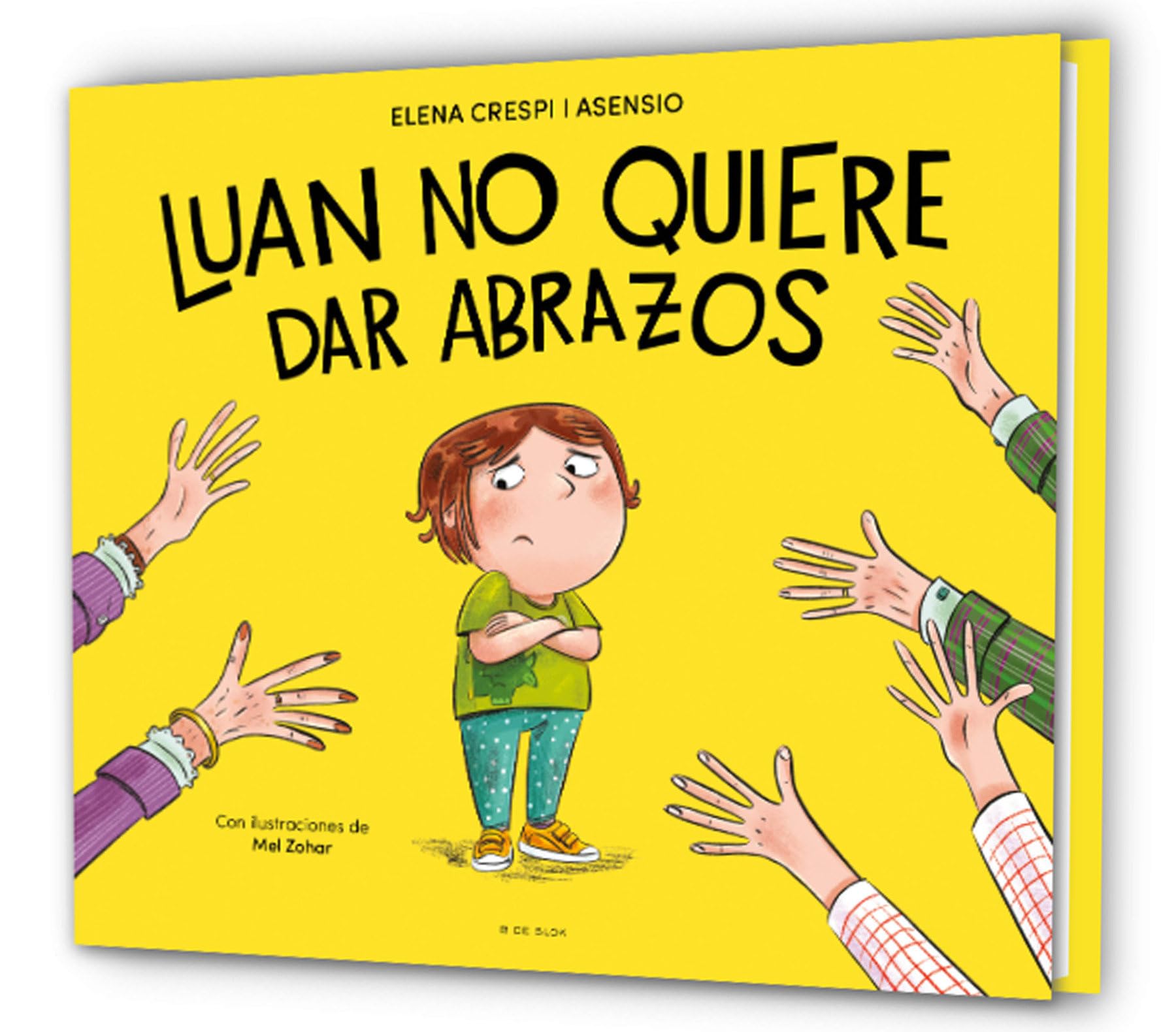 Luan no quiere dar abrazos book
