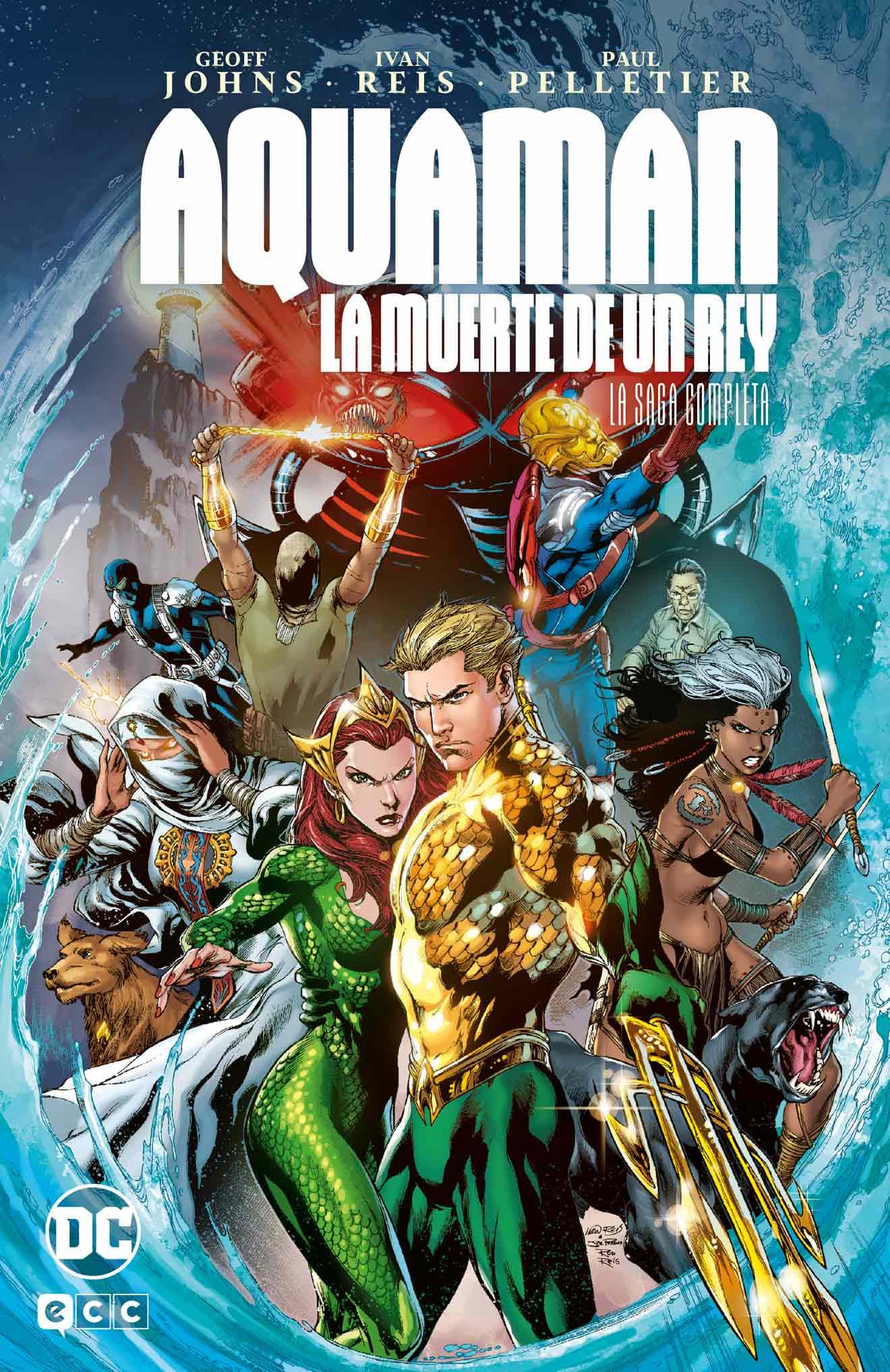 Aquaman: La muerte de un rey - La saga completa Manga