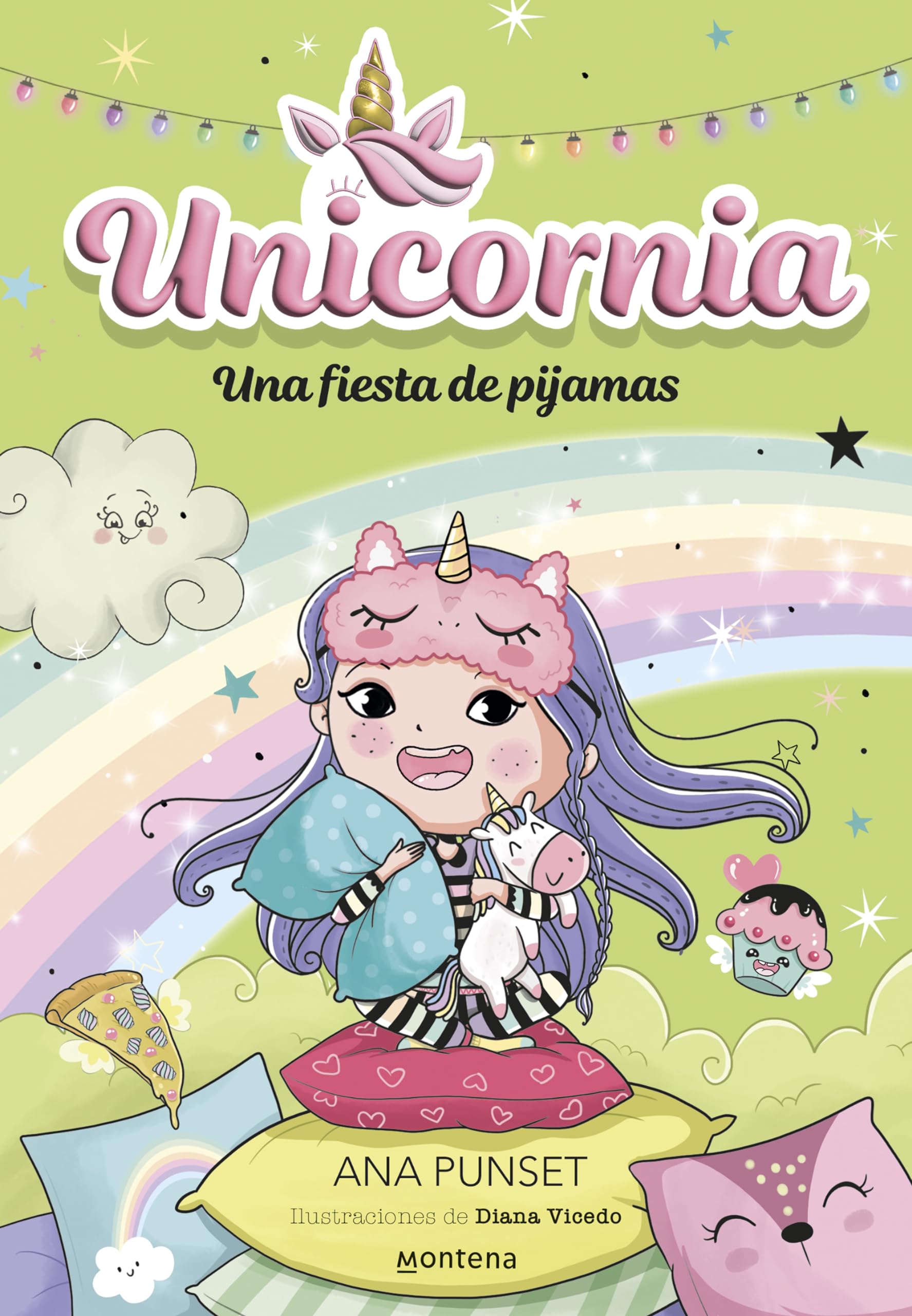 Unicornia 10 - Una fiesta de pijamas book
