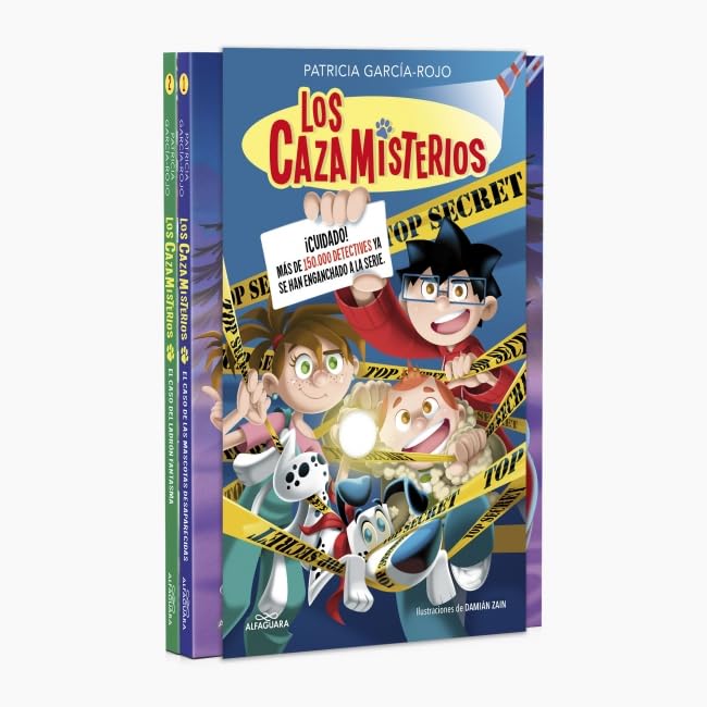 Los cazamisterios 1 y 2 - Pack con: El caso de las mascotas desaparecidas | El caso del ladrón fantasma: Secretos, risas y detectives... ¿te unes al club? book
