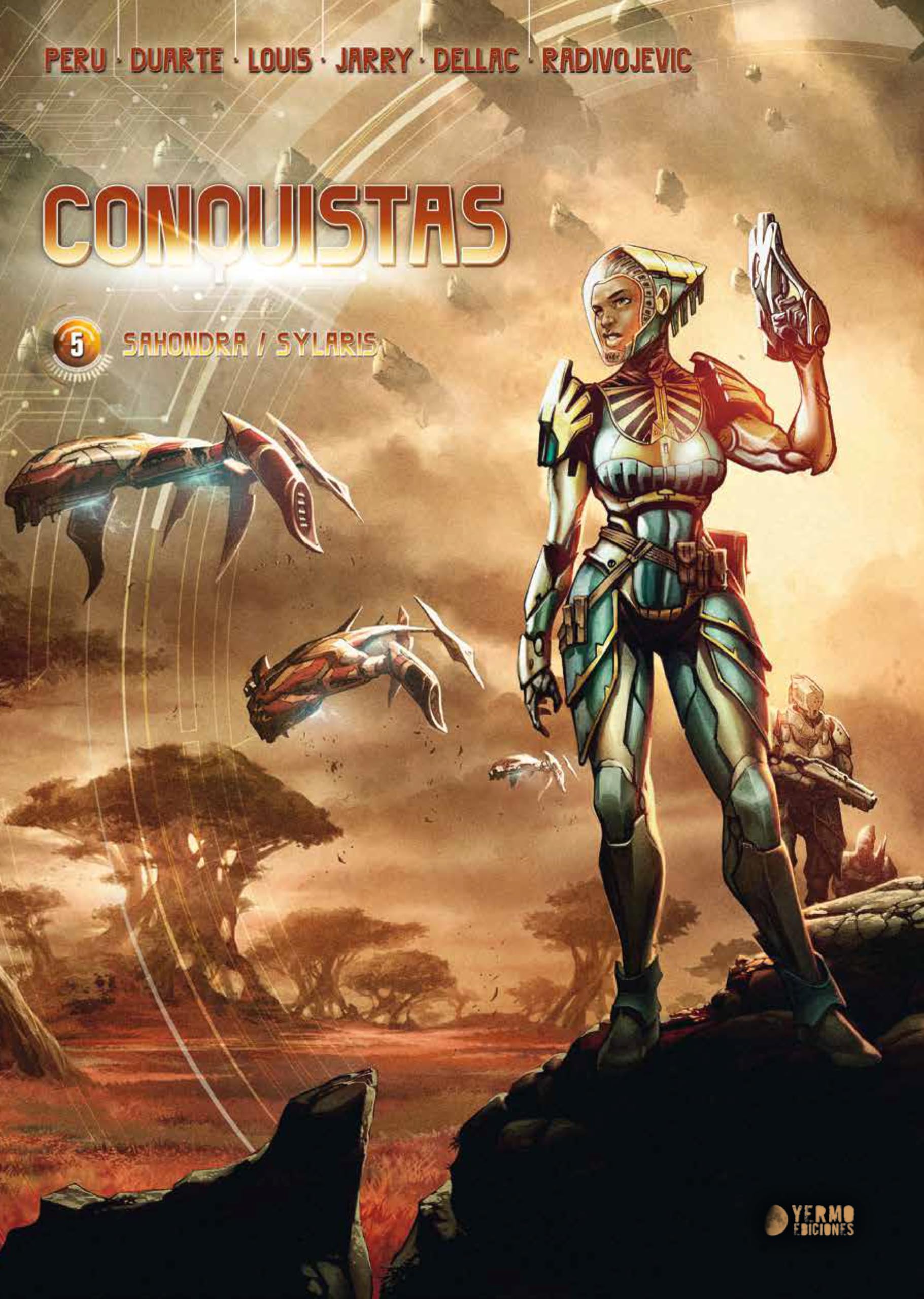CONQUISTAS 5 SAHONDRA SYLARIS book