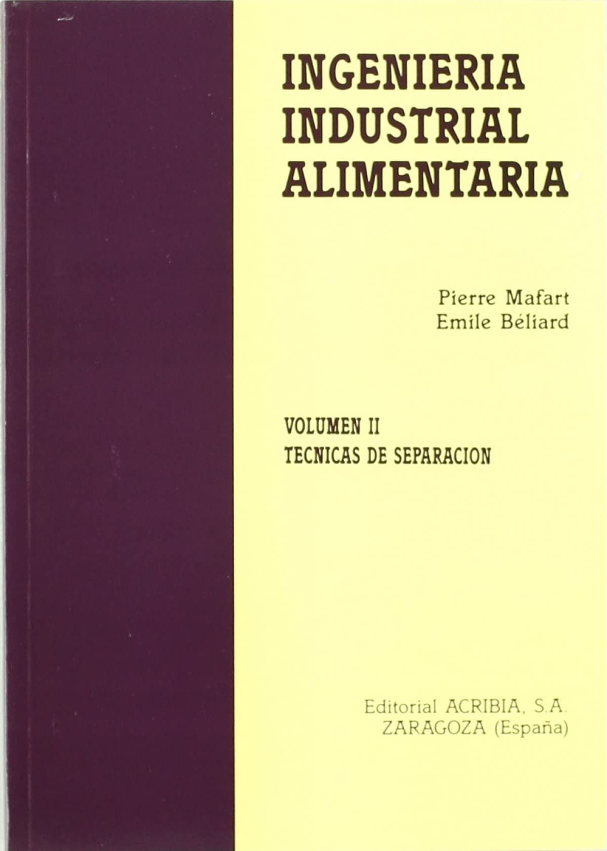 Ténicas de separación (Ingeniería industrial alimentaria) Business, Finance & Career