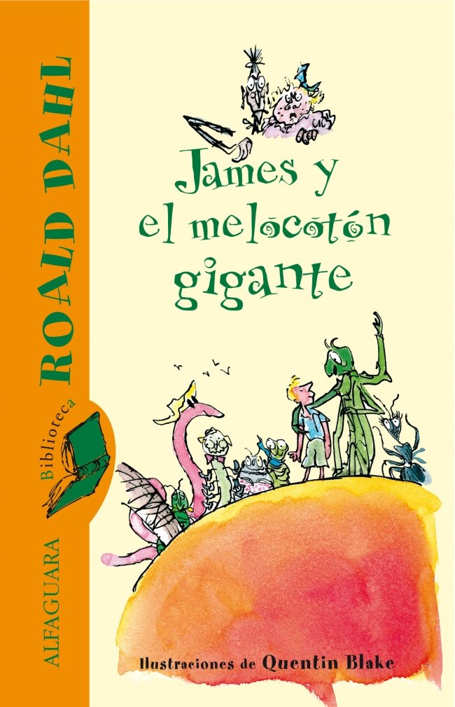James y el melocotón gigante book