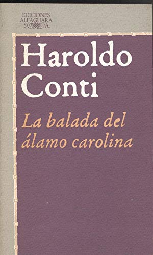 Balada del alamo Carolina, la book