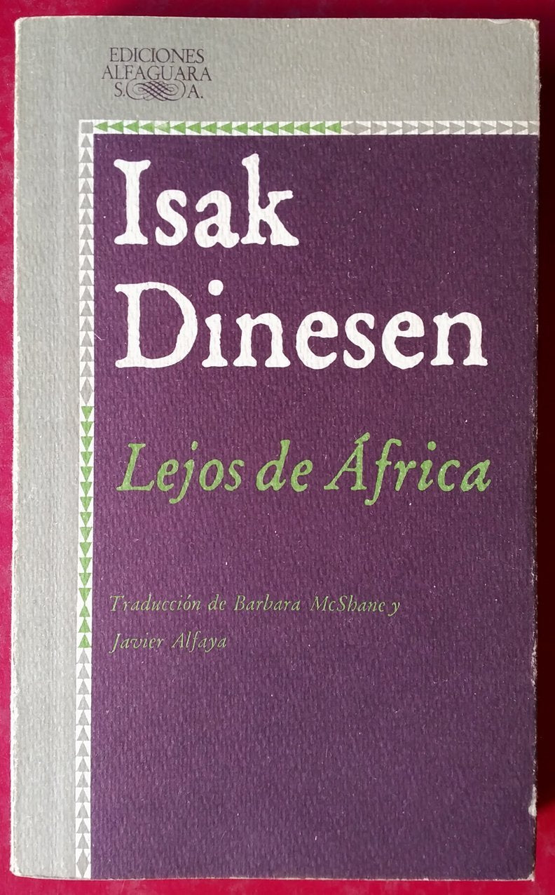 Lejos De Africa/Out of Africa Books