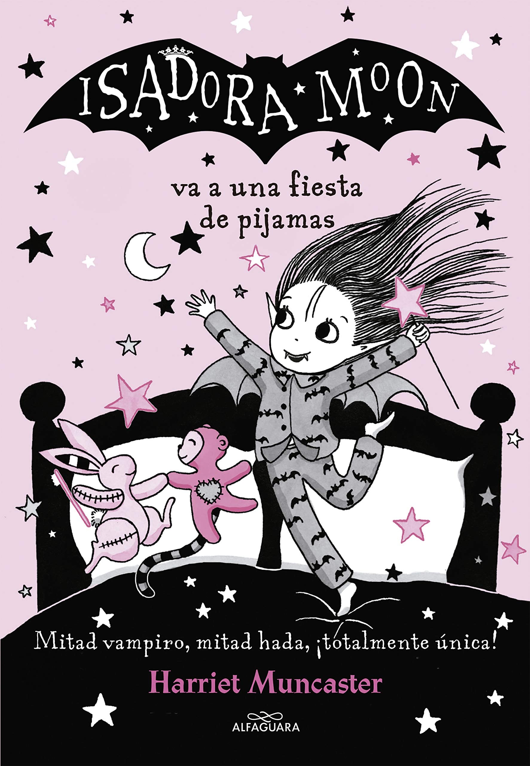 Isadora Moon va a una fiesta de pijamas / Isadora Moon has a Sleepover: ¡Un libro mágico con purpurina en la cubierta! Non-fiction