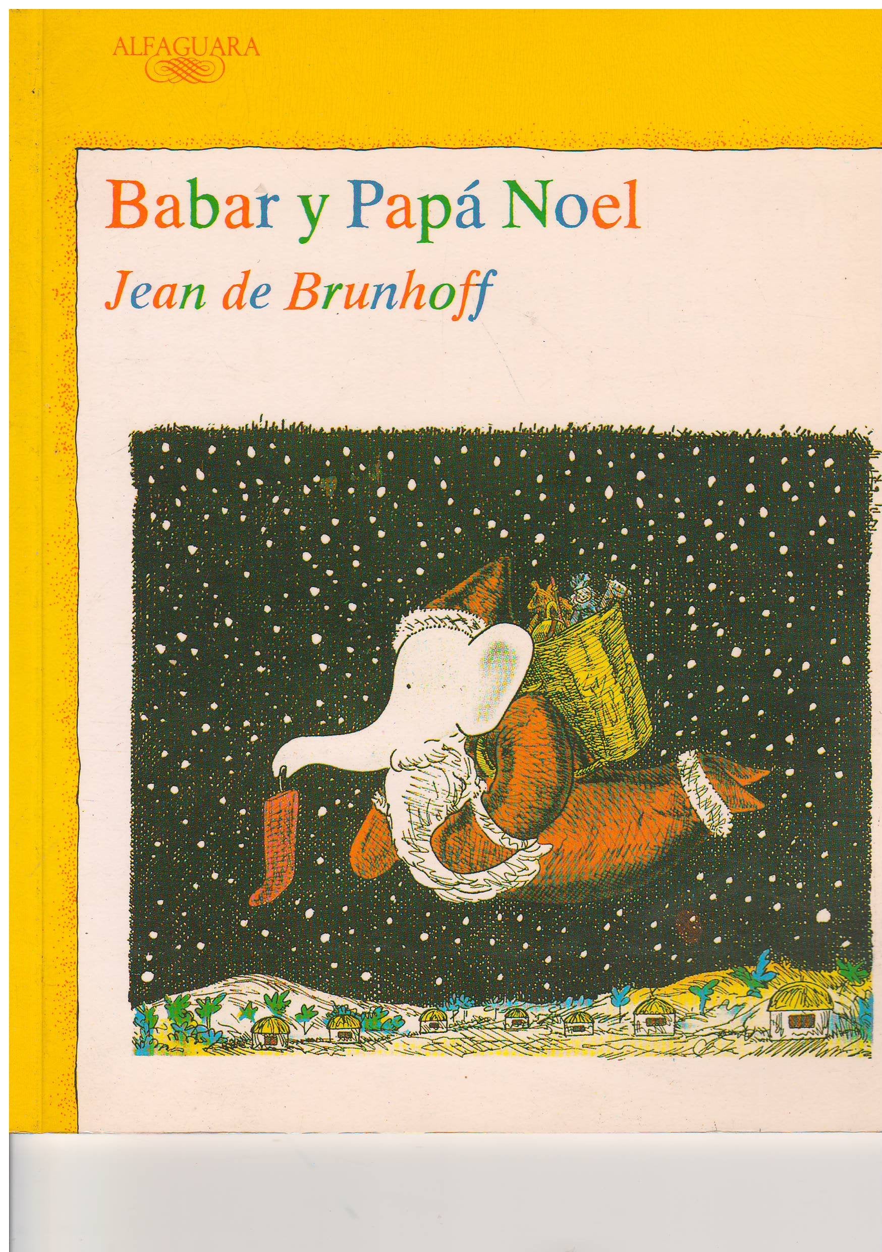 Babar Y Papa Noel/Babar and Father Christmas Books