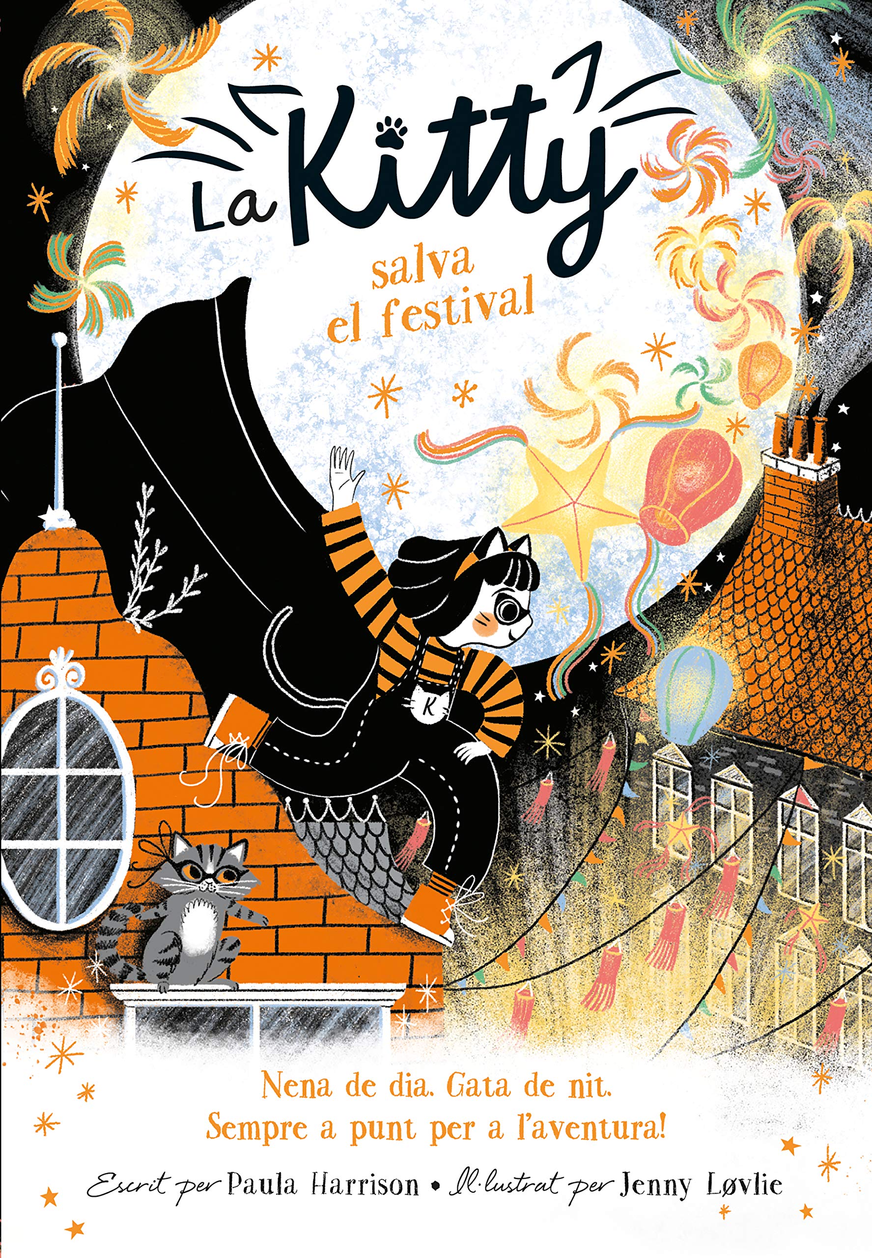 La Kitty salva el festival : niña de día, gata de noche : ¡lista para la aventura! (Joves lectors) Novels & Short Stories