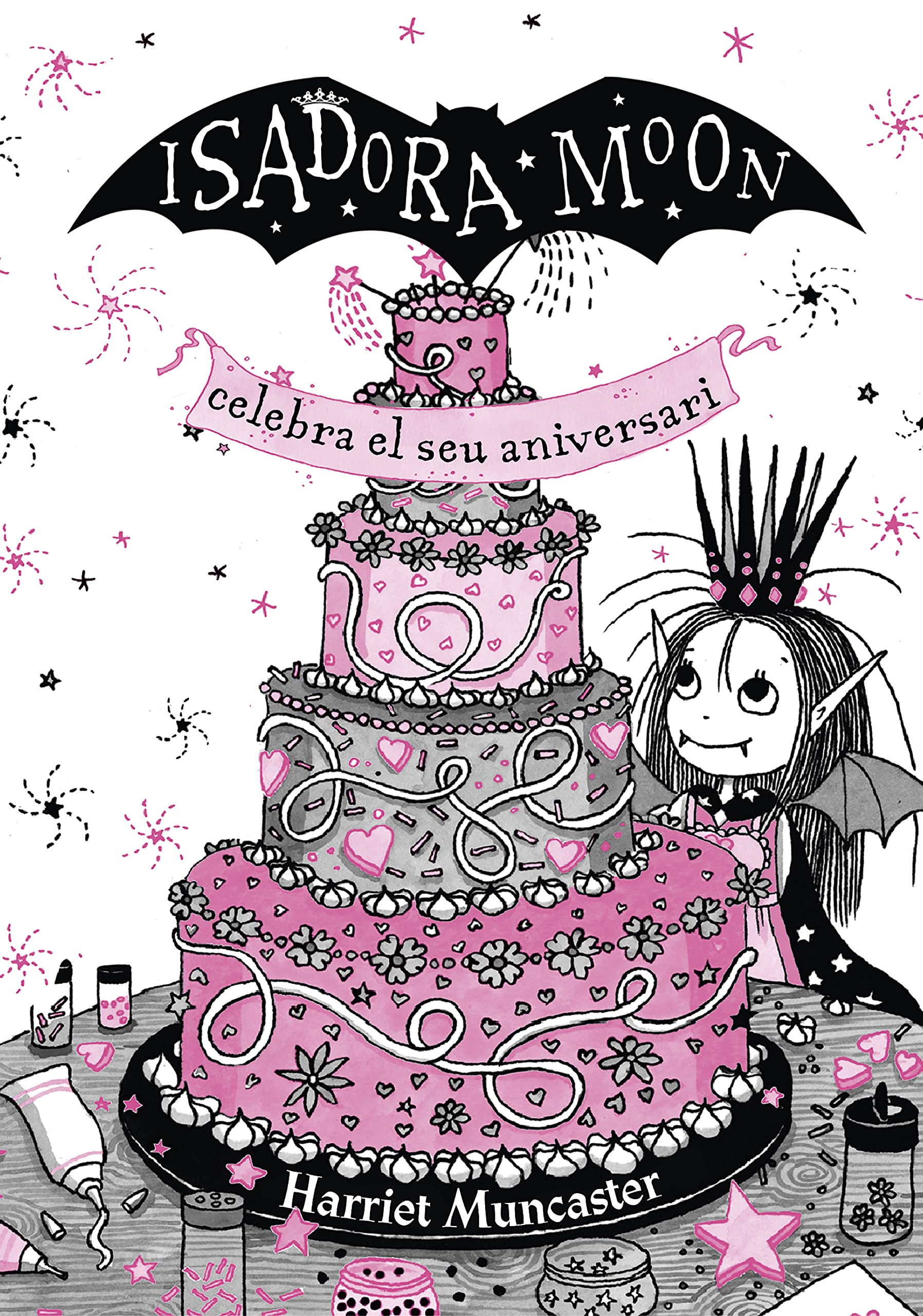 La Isadora Moon 3 - La Isadora Moon celebra el seu aniversari (edició especial): Un llibre màgic amb purpurina a la coberta! (Harriet Muncaster, Band 3) Non-fiction