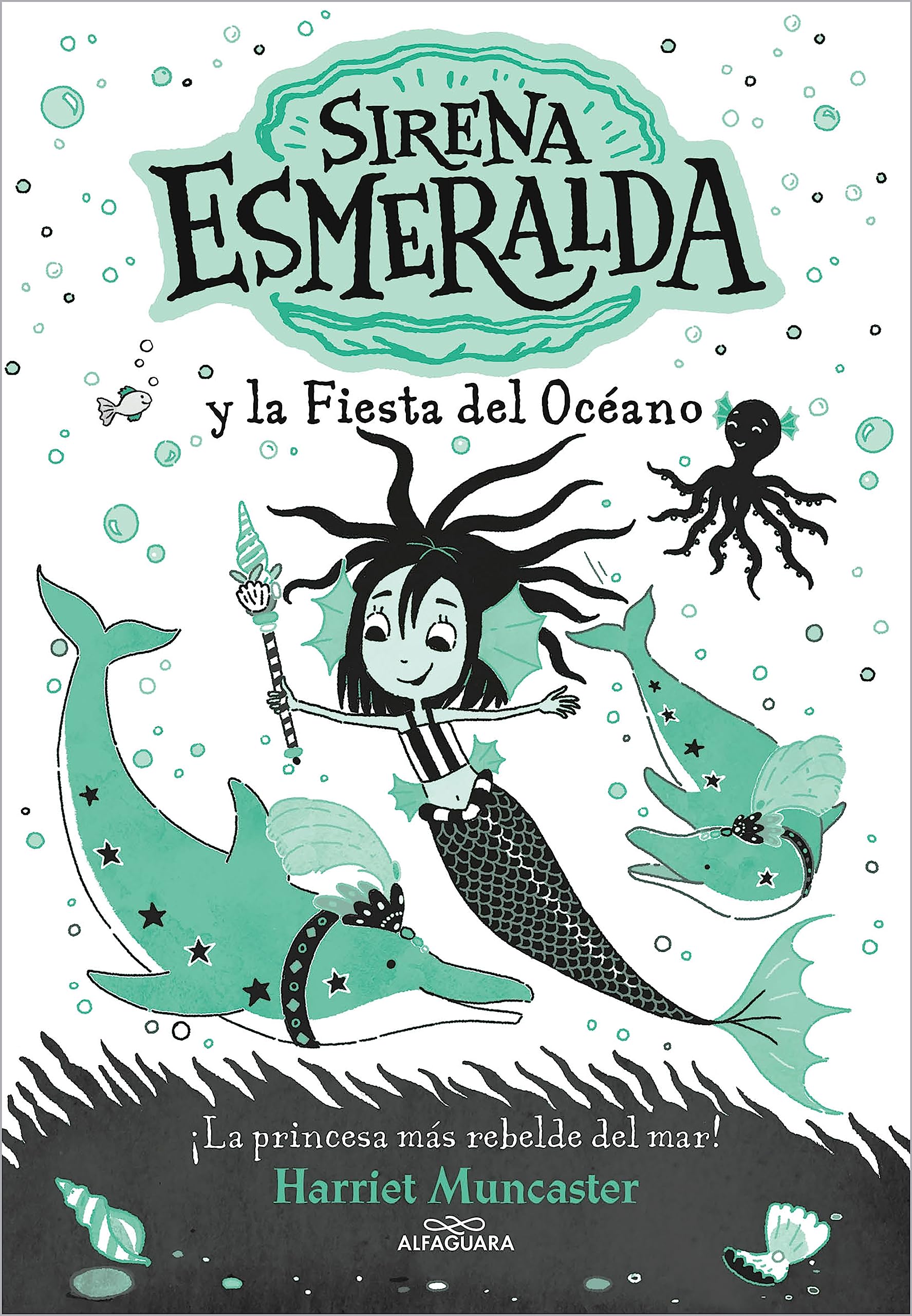 La sirena Esmeralda 1 - Sirena Esmeralda y la fiesta del océano: ¡Un libro mágico del universo de Isadora Moon con purpurina en la cubierta! (Harriet Muncaster, Band 1) Non-fiction
