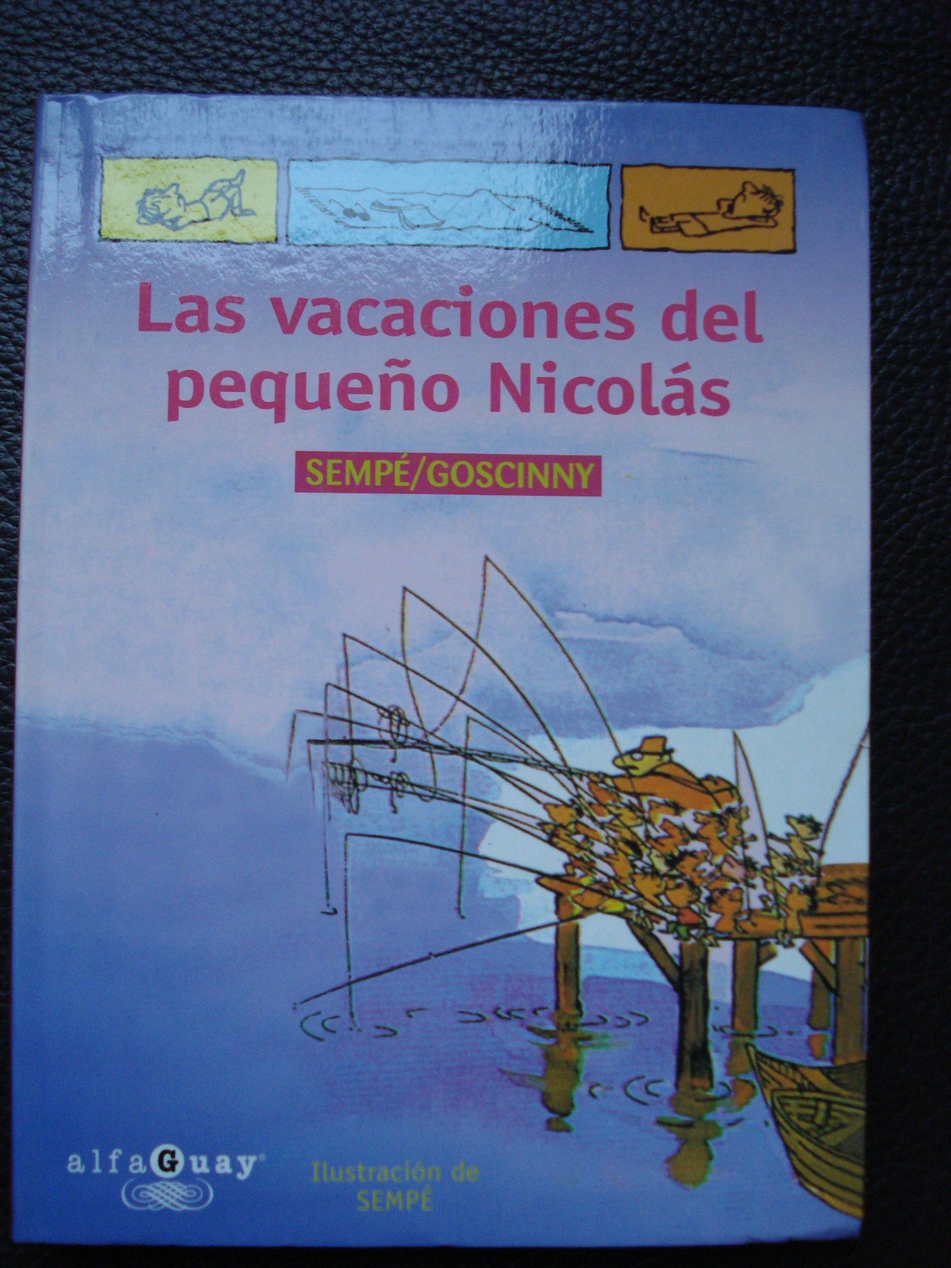 LAS VACAIONES DEL PEQUEÑO NICOLAS ALFAGUAY book