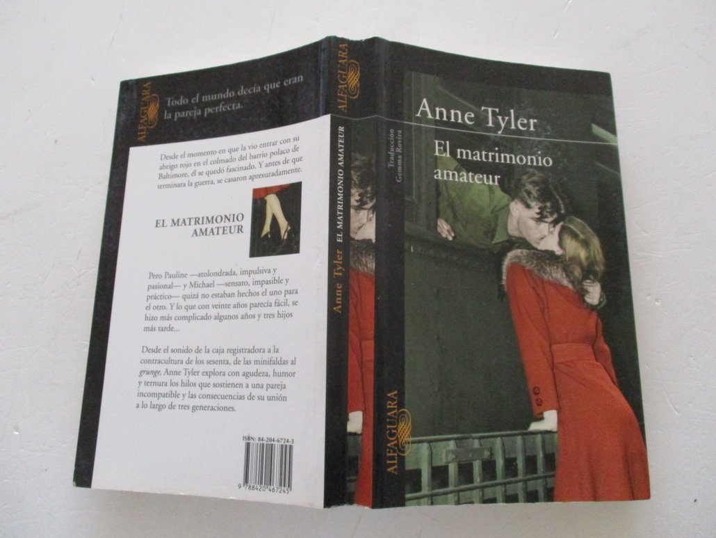 El matrimonio amateur book