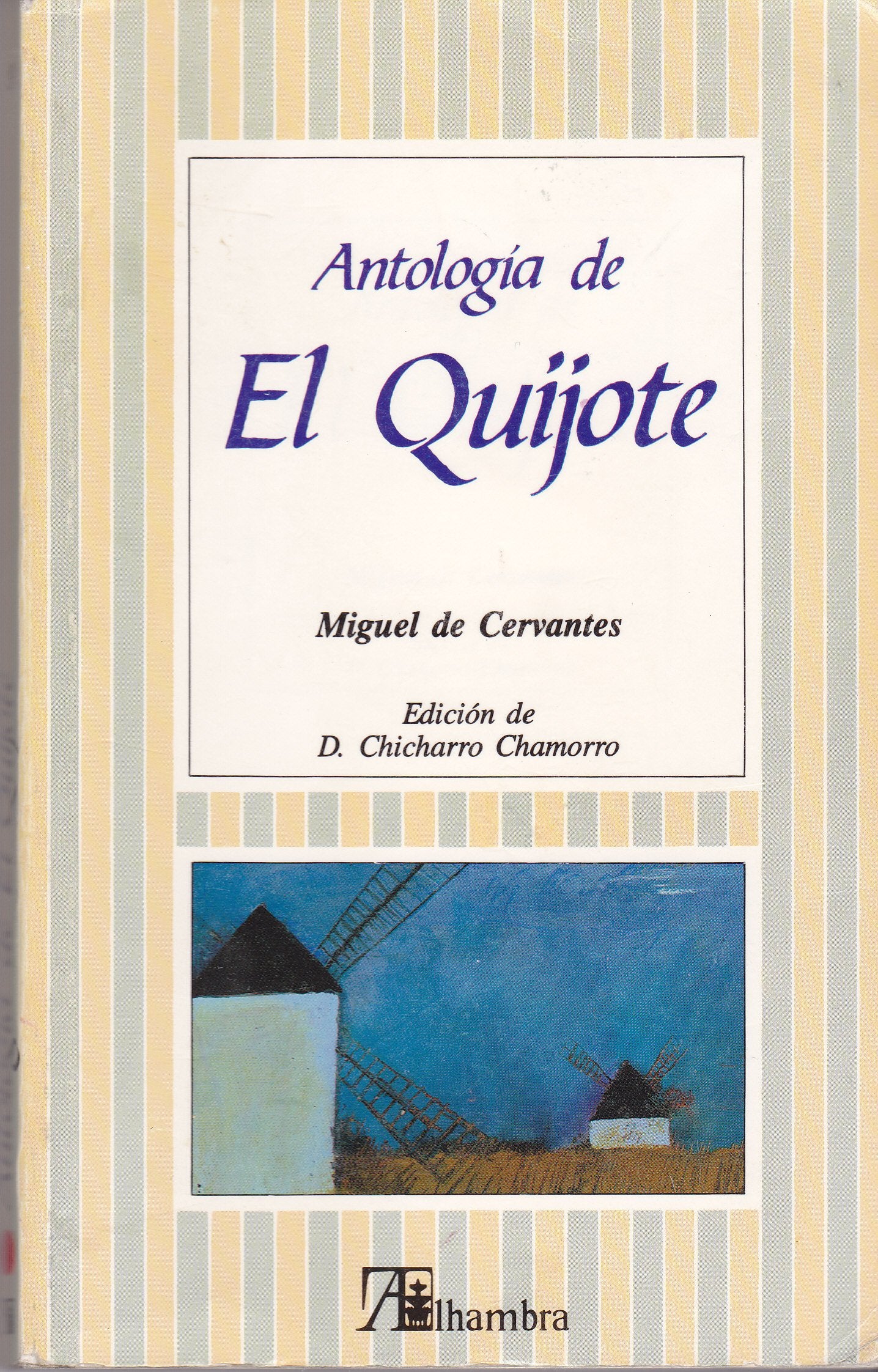 Antologia de el quijote book